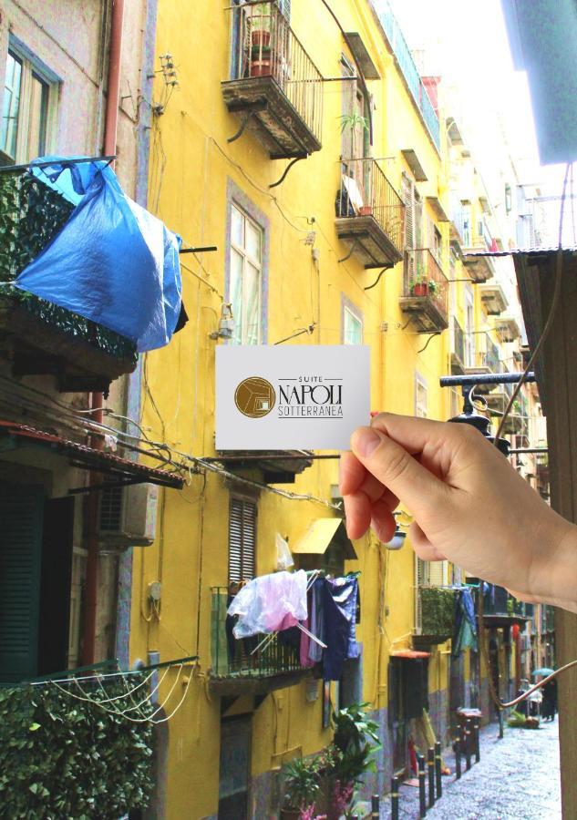 Suite Napoli Sotterranea Con Vasca Idromassaggio Exteriér fotografie